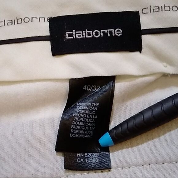 Claiborne Classic Gray  Dress Pants Men’s Size 40/32 - Picture 5 of 8